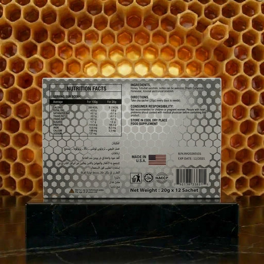 ROYAL HONEY VVIP PLATA – 12 Packs x 20 Grams