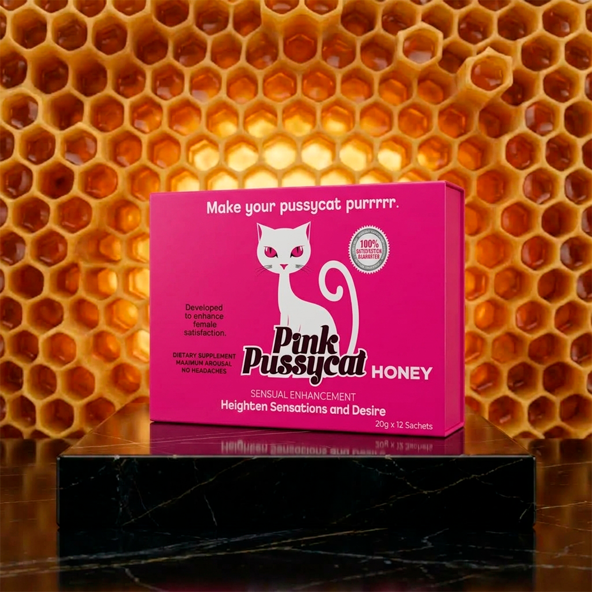 PINK PUSSYCAT – 12 paquetes x 20 gramos