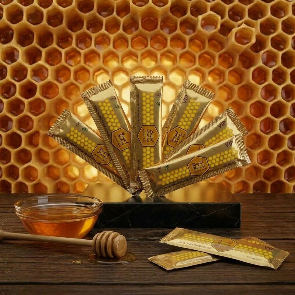ROYAL HONEY VIP – 12 paquetes x 20 gramos
