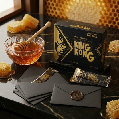 KING KONG HONEY – 12 Packs x 15 Grams Box
