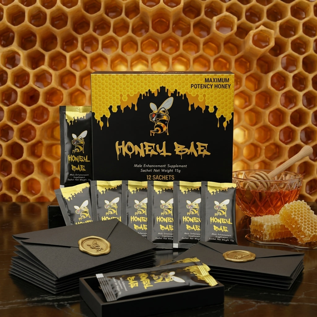 HONEY BAE (NATURAL HERBAL)    – 12 Packs x 15 Grams Box